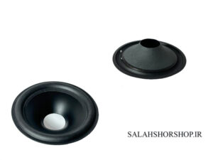 صفحه 4 اینچ کاغذی مشکی با فوم لاستیکی گلویی 2.5