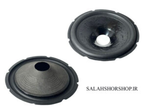 صفحه ساب ووفر 6 اینچ کاغذی فوم لاستیکی وسط چروک گلویی 3cm